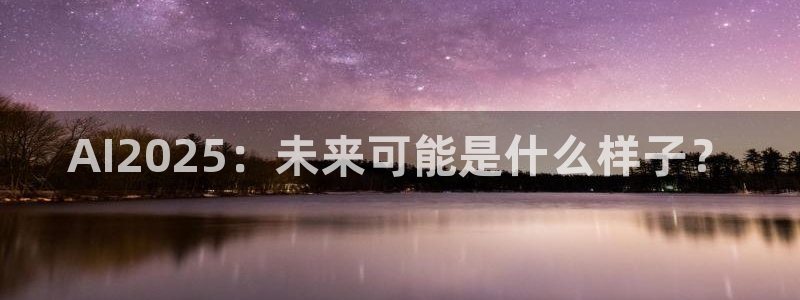 AI2025：未来可能是什么样子？