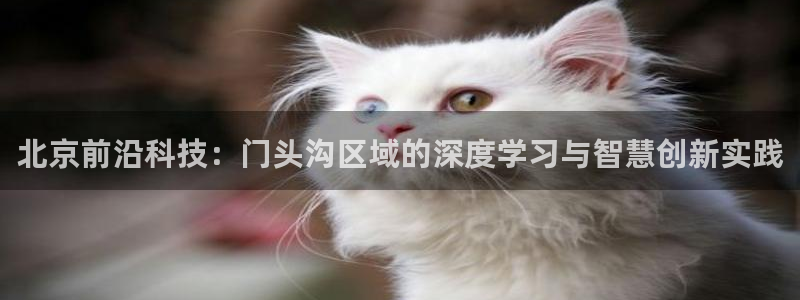 北京前沿科技：门头沟区域的深度学习与智慧创新实践