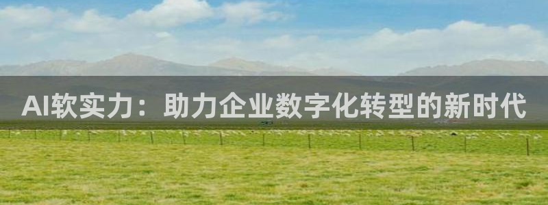 AI软实力：助力企业数字化转型的新时代