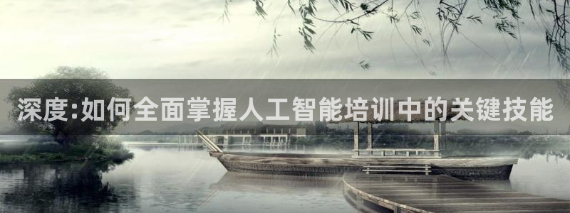 深度:如何全面掌握人工智能培训中的关键技能