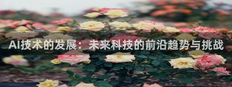 AI技术的发展：未来科技的前沿趋势与挑战